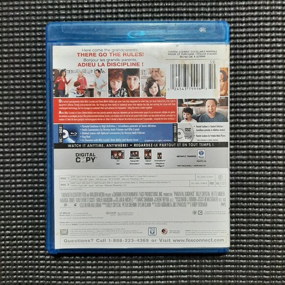 Parental Guidance (Blu-ray Disc, 2013, 2-Disc Set, Canadian) - Picture 3 of 3